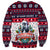 Afghan Hound Merry Woofmas Sweatshirt Christmas Dog Art Style - Wonder Print Shop