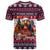 Afghan Hound Merry Woofmas T Shirt Christmas Dog Art Style - Wonder Print Shop