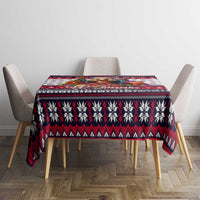 Afghan Hound Merry Woofmas Tablecloth Christmas Dog Art Style - Wonder Print Shop