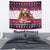 Afghan Hound Merry Woofmas Tapestry Christmas Dog Art Style - Wonder Print Shop