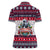 Afghan Hound Merry Woofmas Women Polo Shirt Christmas Dog Art Style - Wonder Print Shop