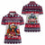Afghan Hound Merry Woofmas Women Polo Shirt Christmas Dog Art Style - Wonder Print Shop