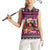 Afghan Hound Merry Woofmas Women Sleeveless Polo Shirt Christmas Dog Art Style - Wonder Print Shop