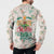 Cheer Santa Claus T-Rex Button Sweatshirt Merry Beermas Christmas - Wonder Print Shop