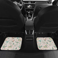 Cheer Santa Claus T-Rex Car Mats Merry Beermas Christmas - Wonder Print Shop