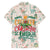 Cheer Santa Claus T-Rex Hawaiian Shirt Merry Beermas Christmas - Wonder Print Shop