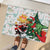 Cheer Santa Claus T-Rex Rubber Doormat Merry Beermas Christmas - Wonder Print Shop