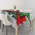 Cheer Santa Claus T-Rex Tablecloth Merry Beermas Christmas - Wonder Print Shop