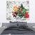Cheer Santa Claus T-Rex Tapestry Merry Beermas Christmas - Wonder Print Shop