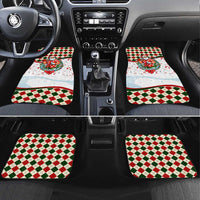 Santa Golf Club Car Mats Christmas Winter Style - Wonder Print Shop