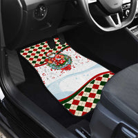 Santa Golf Club Car Mats Christmas Winter Style - Wonder Print Shop