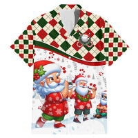 Santa Golf Club Family Matching Mermaid Dress and Hawaiian Shirt Christmas Winter Style - Wonder Print Shop