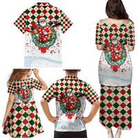 Santa Golf Club Family Matching Puletasi and Hawaiian Shirt Christmas Winter Style - Wonder Print Shop