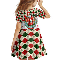 Santa Golf Club Family Matching Short Sleeve Bodycon Dress and Hawaiian Shirt Christmas Winter Style - Wonder Print Shop