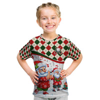 Santa Golf Club Kid T Shirt Christmas Winter Style - Wonder Print Shop