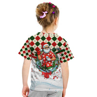 Santa Golf Club Kid T Shirt Christmas Winter Style - Wonder Print Shop