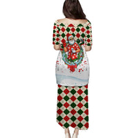 Santa Golf Club Puletasi Christmas Winter Style - Wonder Print Shop