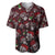 Xmas Skulls Love Christmas Cocktails Baseball Jersey - Wonder Print Shop