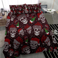 Xmas Skulls Love Christmas Cocktails Bedding Set - Wonder Print Shop