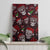 Xmas Skulls Love Christmas Cocktails Canvas Wall Art - Wonder Print Shop