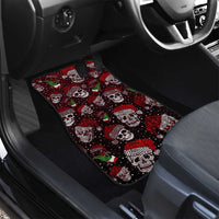 Xmas Skulls Love Christmas Cocktails Car Mats - Wonder Print Shop