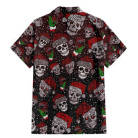 Xmas Skulls Love Christmas Cocktails Family Matching Mermaid Dress and Hawaiian Shirt - Wonder Print Shop