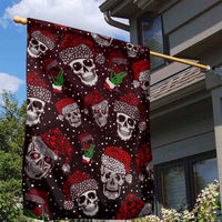 Xmas Skulls Love Christmas Cocktails Garden Flag - Wonder Print Shop