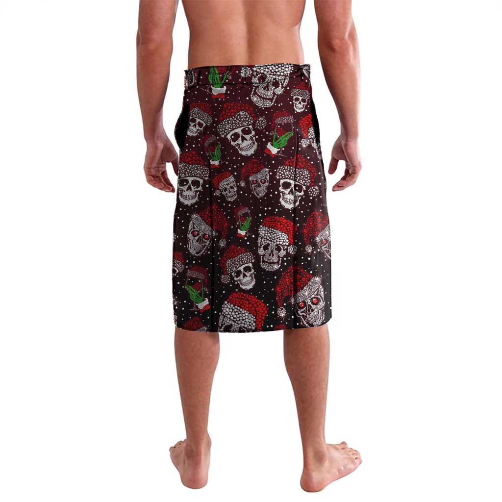 Xmas Skulls Love Christmas Cocktails Lavalava - Wonder Print Shop