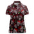 Xmas Skulls Love Christmas Cocktails Women Polo Shirt - Wonder Print Shop