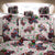 BRAAAP! Motorbike Santa Christmas Back Car Seat Cover - Wonder Print Shop