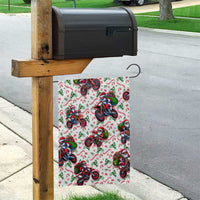 BRAAAP! Motorbike Santa Christmas Garden Flag - Wonder Print Shop