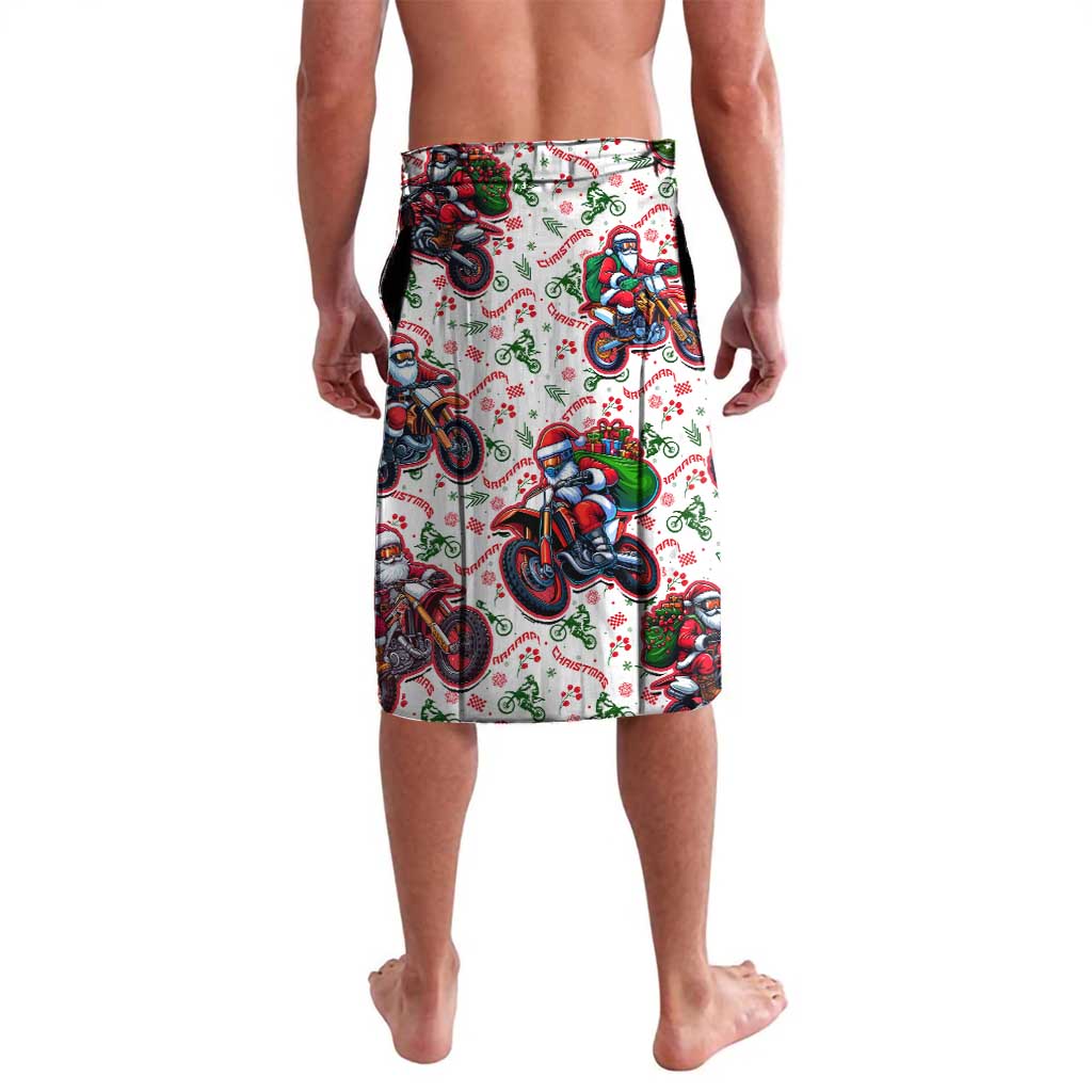 BRAAAP! Motorbike Santa Christmas Lavalava - Wonder Print Shop