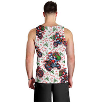 BRAAAP! Motorbike Santa Christmas Men Tank Top - Wonder Print Shop