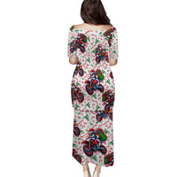 BRAAAP! Motorbike Santa Christmas Puletasi - Wonder Print Shop