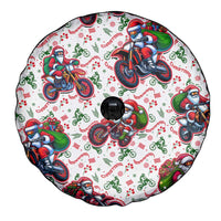 BRAAAP! Motorbike Santa Christmas Spare Tire Cover - Wonder Print Shop