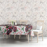 BRAAAP! Motorbike Santa Christmas Tablecloth - Wonder Print Shop