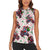 BRAAAP! Motorbike Santa Christmas Women Sleeveless Polo Shirt - Wonder Print Shop