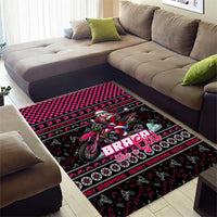 Braap Live A Girl Area Rug Christmas Merry Braapmas - Wonder Print Shop