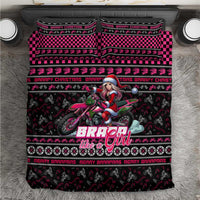 Braap Live A Girl Bedding Set Christmas Merry Braapmas - Wonder Print Shop