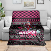 Braap Live A Girl Blanket Christmas Merry Braapmas