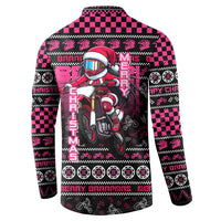 Braap Live A Girl Button Sweatshirt Christmas Merry Braapmas - Wonder Print Shop