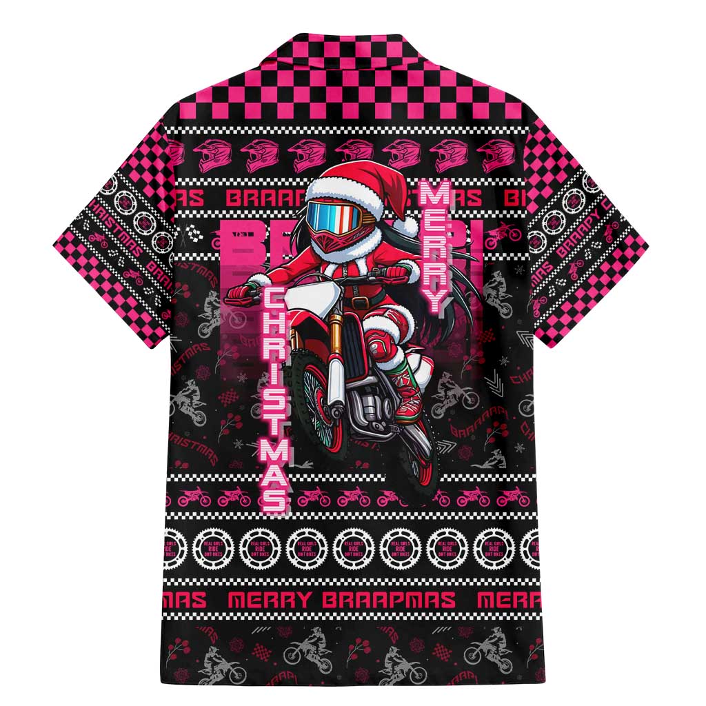 Braap Live A Girl Family Matching Mermaid Dress and Hawaiian Shirt Christmas Merry Braapmas - Wonder Print Shop