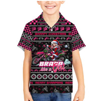 Braap Live A Girl Family Matching Mermaid Dress and Hawaiian Shirt Christmas Merry Braapmas - Wonder Print Shop