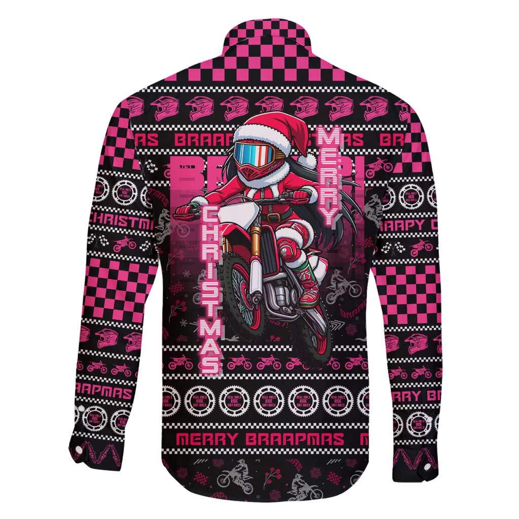 Braap Live A Girl Family Matching Puletasi and Hawaiian Shirt Christmas Merry Braapmas - Wonder Print Shop