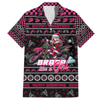 Braap Live A Girl Family Matching Short Sleeve Bodycon Dress and Hawaiian Shirt Christmas Merry Braapmas - Wonder Print Shop