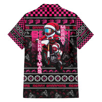 Braap Live A Girl Family Matching Short Sleeve Bodycon Dress and Hawaiian Shirt Christmas Merry Braapmas - Wonder Print Shop