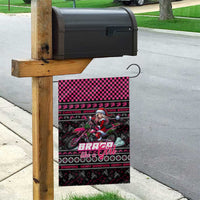 Braap Live A Girl Garden Flag Christmas Merry Braapmas - Wonder Print Shop