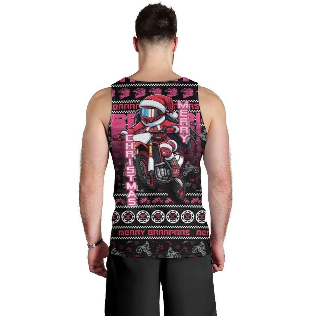 Braap Live A Girl Men Tank Top Christmas Merry Braapmas - Wonder Print Shop