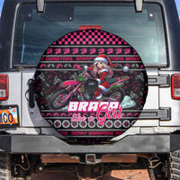 Braap Live A Girl Spare Tire Cover Christmas Merry Braapmas - Wonder Print Shop