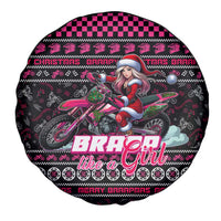 Braap Live A Girl Spare Tire Cover Christmas Merry Braapmas - Wonder Print Shop